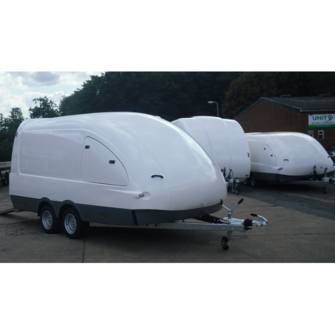 Woodford RL 2000 - Lukket trailer i aerodynamisk design